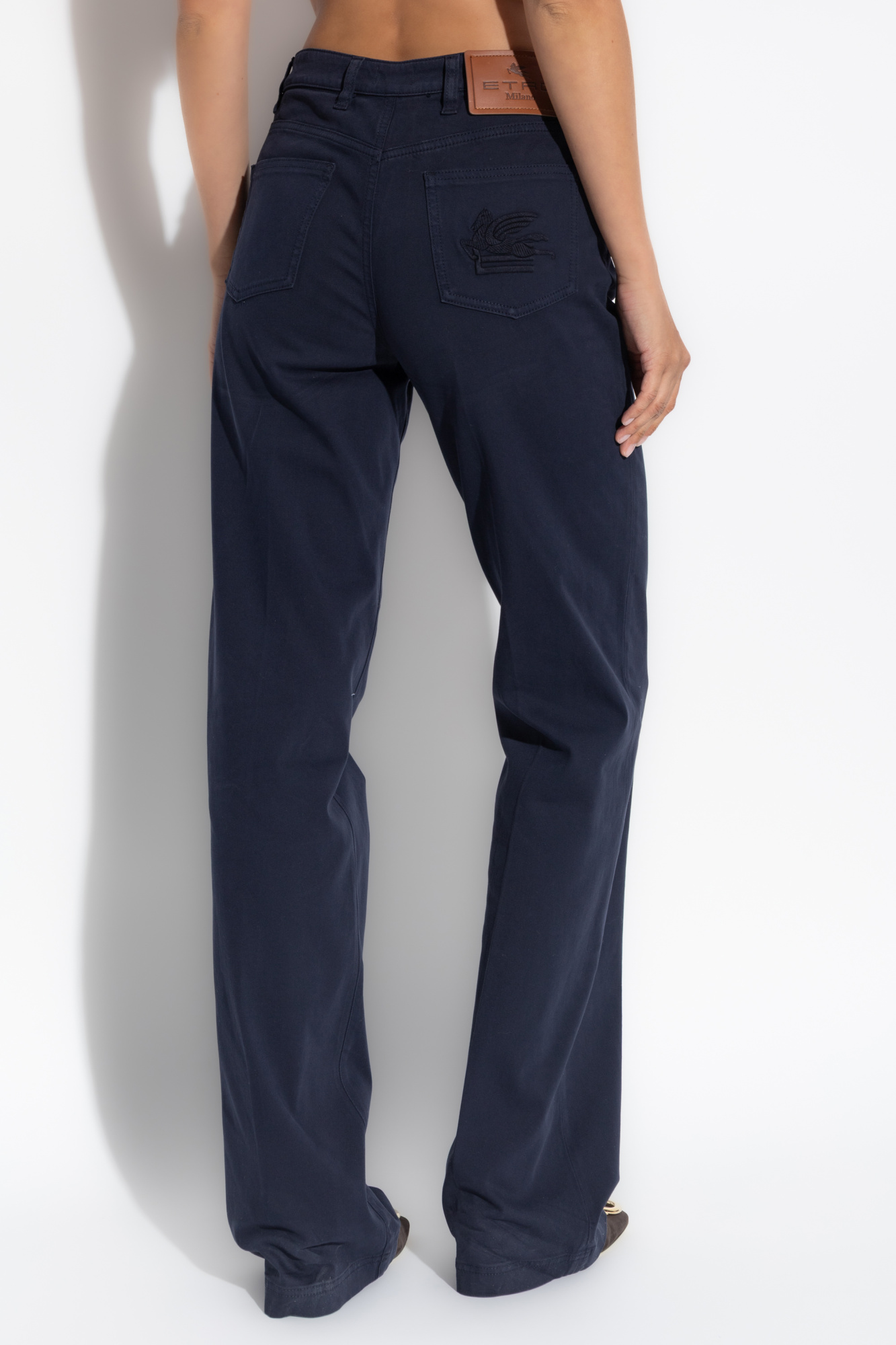 パンツ ETRO Women Straight Pants WREA0014AK012X0883 Blue ETRO: Pants woman - Blue | Etro pants WREA0014AK773 online